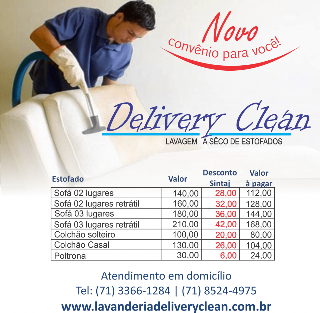 Lavanderia Delivery clean