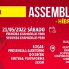 SINTAJ convoca filiados para participarem de assembleia geral no próximo sábado (21)