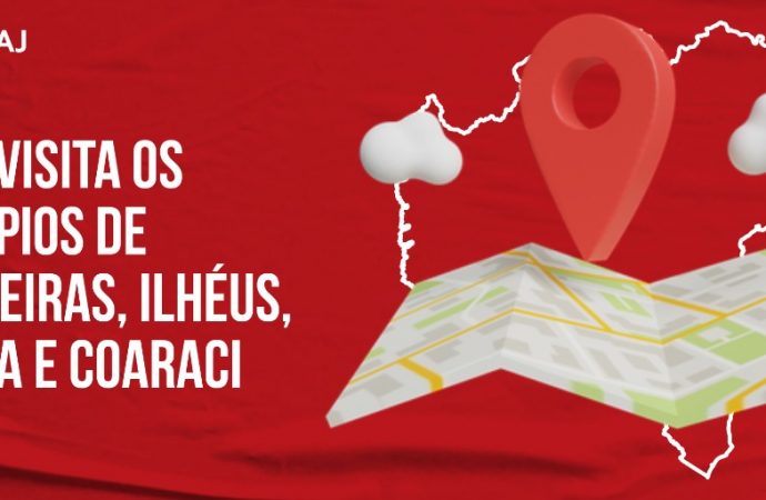 SINTAJ visita os municípios de Canavieiras, Ilhéus, Itabuna e Coaraci