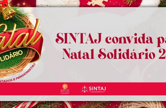 SINTAJ convida para o Natal Solidário 2022