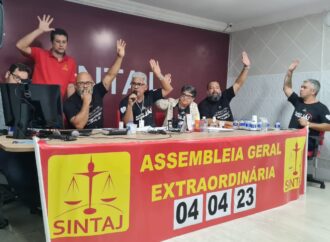 SINTAJ realizou assembleia para definição de novos rumos das mobilizações