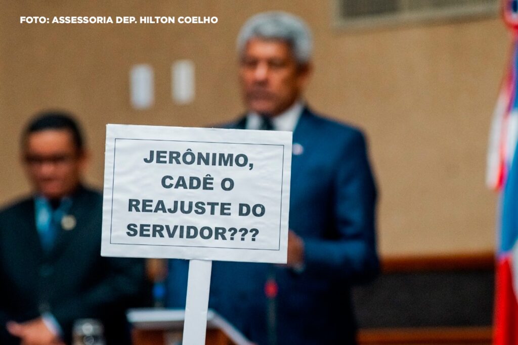 MOBILIZAÇÃO NA ALBA É MARCADA POR DISCURSO DO GOVERNADOR SEM MENÇÃO AO PCCV DO JUDICIÁRIO