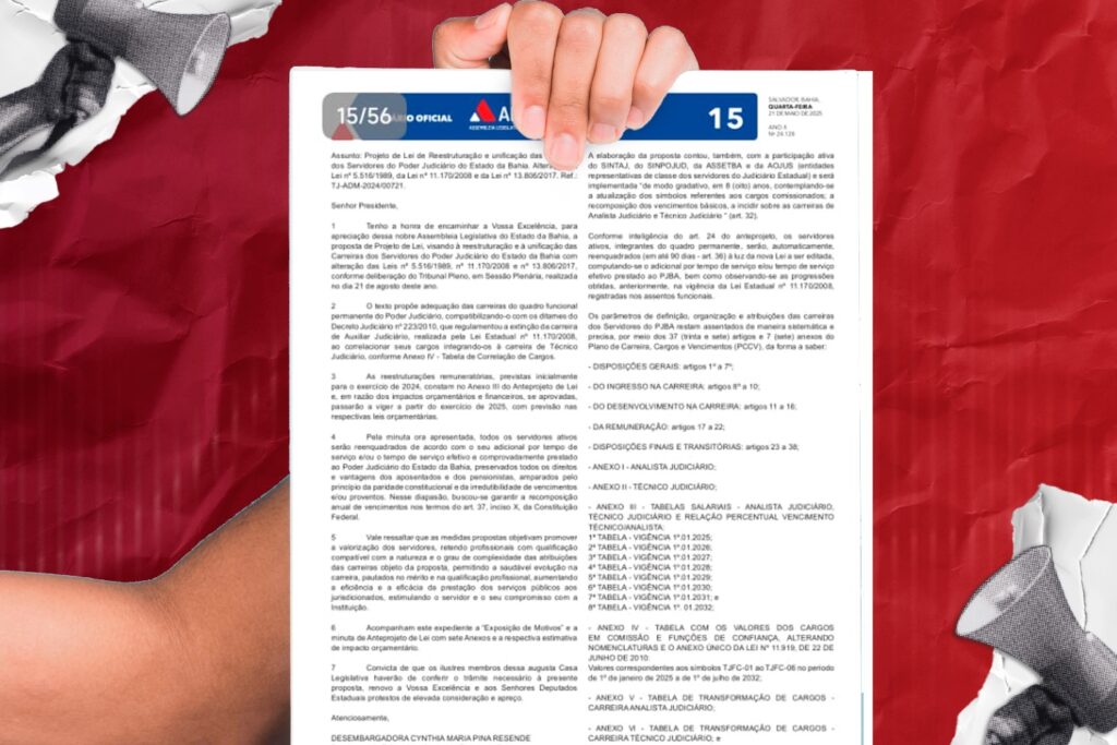 MAIS UMA CONQUISTA DO SINTAJ: POR 9 MESES PARADO, P.L. DO PCCV TRAMITA NA ALBA COM FORÇA DO MOVIMENTO GREVISTA