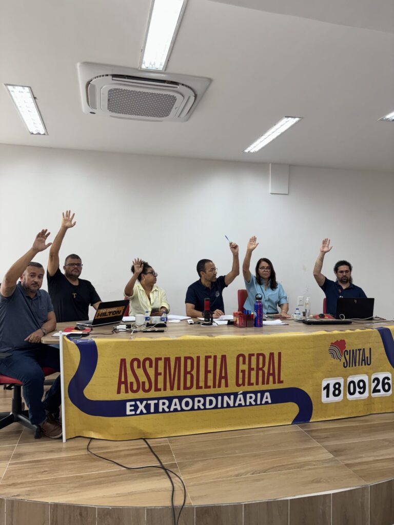 SINTAJ REALIZA ASSEMBLEIA MANTENDO A TRANSPARÊNCIA DAS AÇÕES JURÍDICAS E ADMINISTRATIVAS DA ENTIDADE